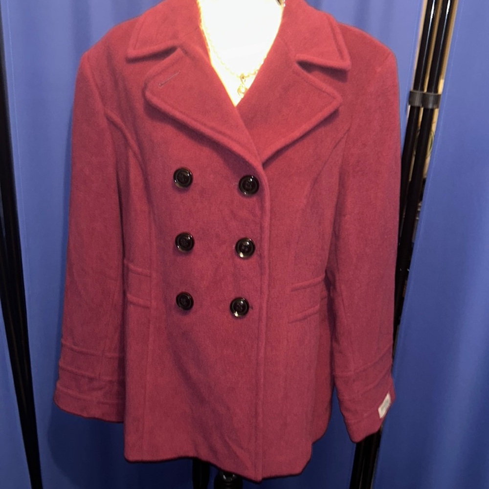 St. John's Bay Fuchsia Peacoat